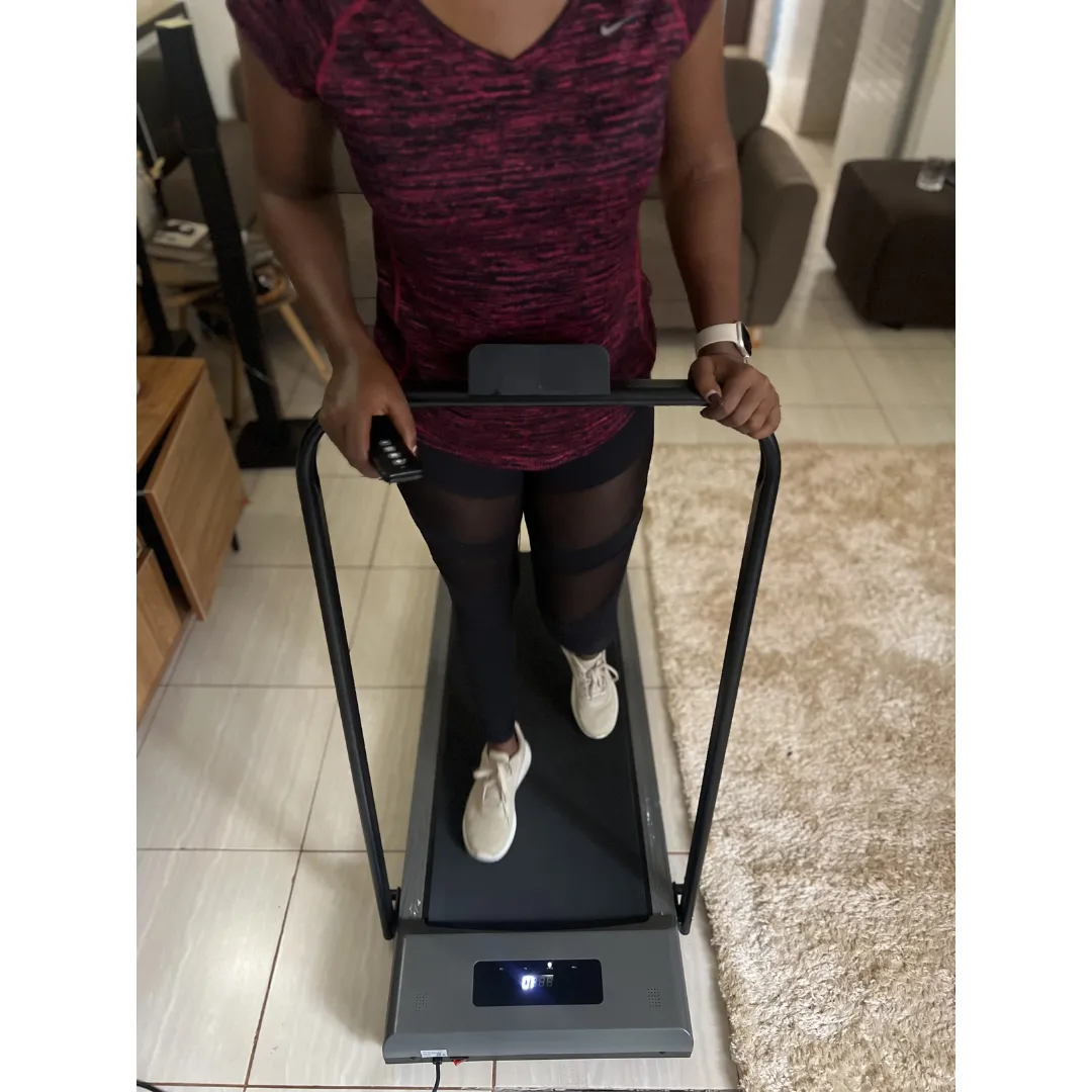 Jogging on walking pad